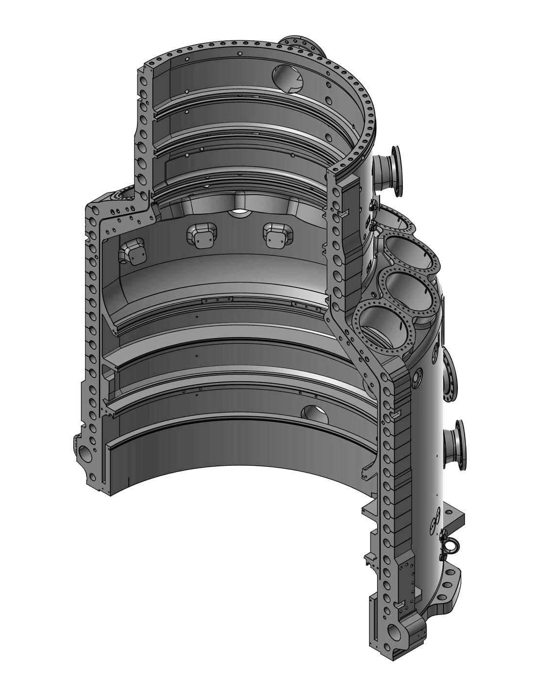 Officine Dall'Alba S.r.l. - Turbine Casing layout